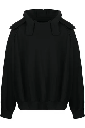 JUUN.J Logo-embroidered cotton hoodie