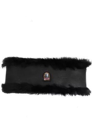 Parajumpers Logo-patch shearling-lined headband