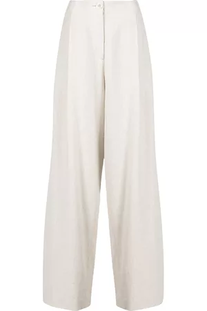 ROSETTA GETTY Linen palazzo pants