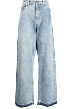 Natasha Zinko Heart-pocket wide-leg jeans