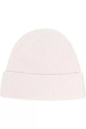Bonpoint Girls Beanies - Ribbed-knit cashmere beanie