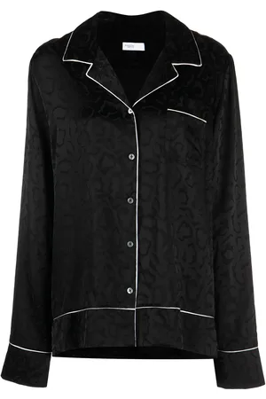 ROSETTA GETTY Pyjama-style long-sleeve shirt