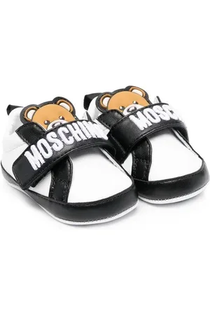 Moschino Logo-print teddy sneakers