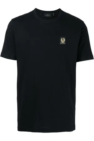 Belstaff Logo-patch crew neck T-shirt