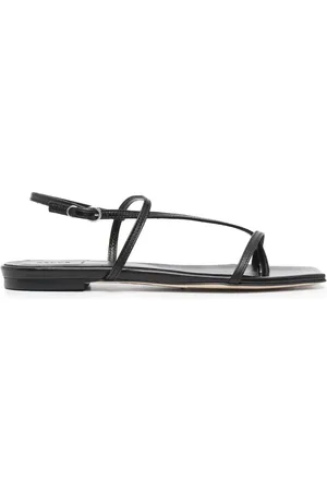 Aeyde Ella leather strap sandals