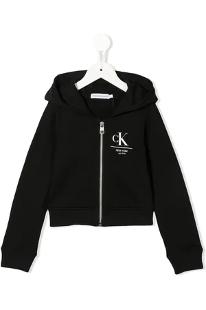 Calvin Klein Logo-print cotton hoodie