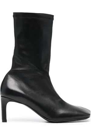 Jil Sander Slanted 70mm square-toe ankle boots