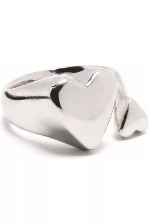 Ami Double-heart sterling- ring