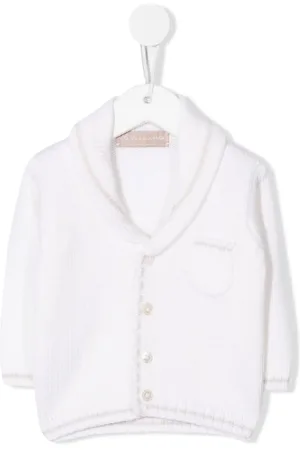 LA STUPENDERIA Single-breasted knitted cardigan