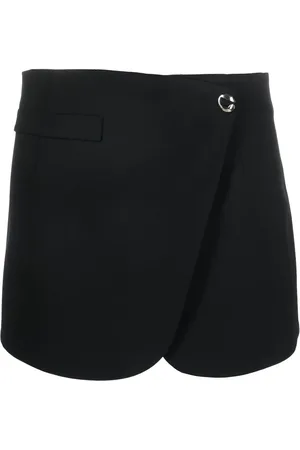 COPERNI High-waisted wrap mini skirt