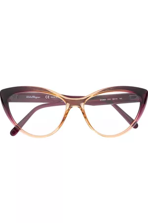 Salvatore Ferragamo Sunglasses - Cat-eye frame glasses