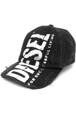 Diesel Men Caps - Logo-print cotton cap