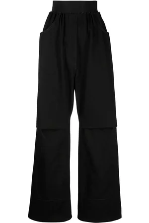 RAF SIMONS High-rise wide-leg jeans