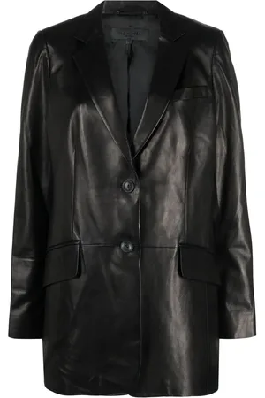 RAG&BONE Lambskin single-breasted blazer