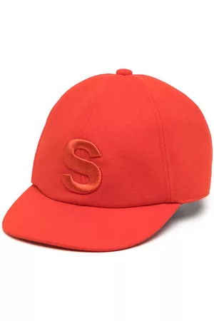 SACAI Embroidered-logo wool cap