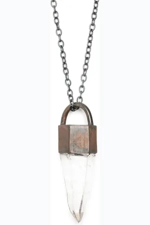 PARTS OF FOUR Talisman quartz pendant necklace