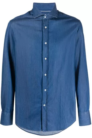 Brunello Cucinelli Long-sleeve denim shirt