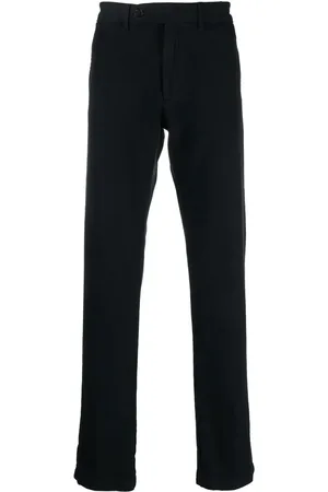 MASSIMO ALBA Straight-leg cotton-wool trousers