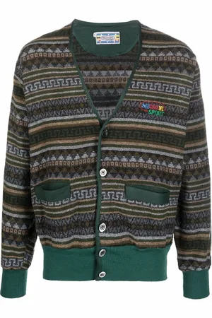 Missoni 1990s geometric-knit cardigan