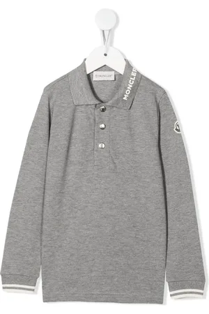 Moncler Logo-patch cotton polo shirt