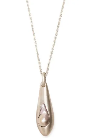 PARTS OF FOUR Chrysalis pearl pendant necklace