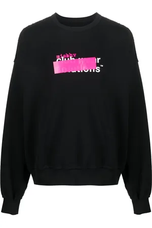MISBHV Logo-print distressed sweatshirt