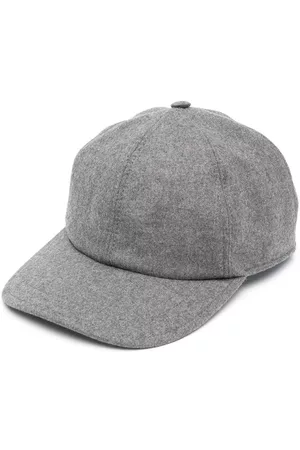 ELEVENTY Curved-peak wool cap