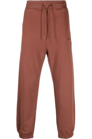 Drôle de Monsieur Embroidered-logo track pants