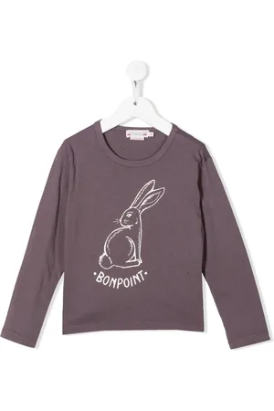 BONPOINT Theia rabbit-print T-shirt