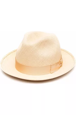 Borsalino Side bow-detail sun hat