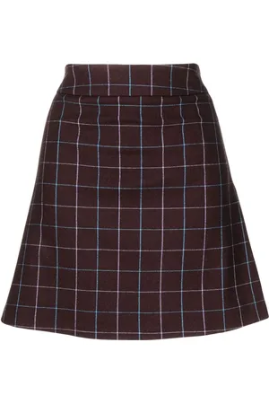 Paul Smith Check-print mini skirt