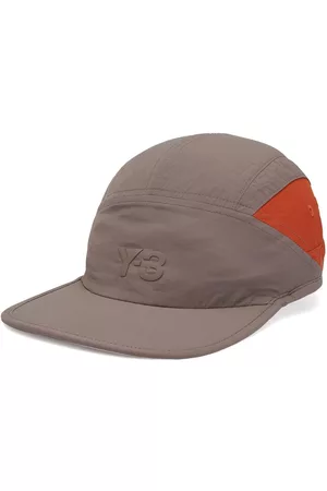 Y-3 Men Caps - Logo-embroidered two-tone cap