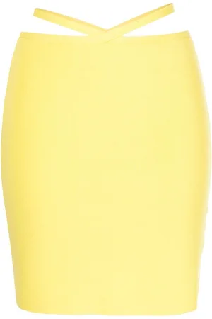 Solid The Kai fitted skirt