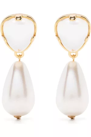 Kenneth Jay Lane Women Earrings - Gold-plated faux pearl earrings