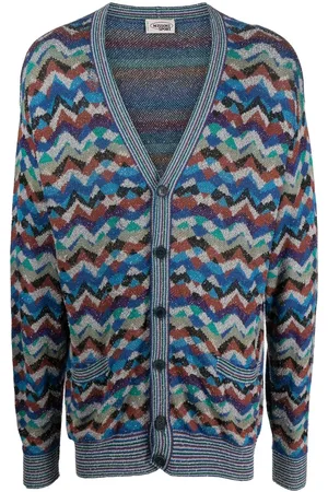 Missoni 1990s zigzag knit cardigan