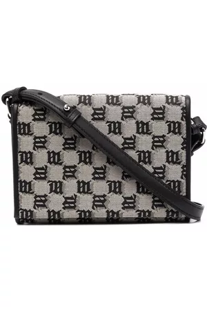 MISBHV Monogram-jacquard shoulder bag