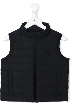 Emporio Armani Logo-patch padded gilet