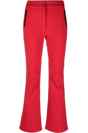 YVES SALOMON High-rise button-waist trousers
