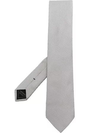 BRIONI Men Bow Ties - Textured silk tie