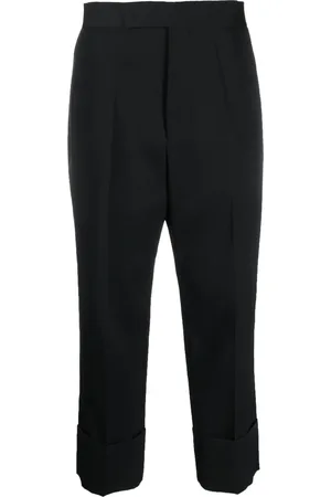 SAPIO Cropped leg wool trousers