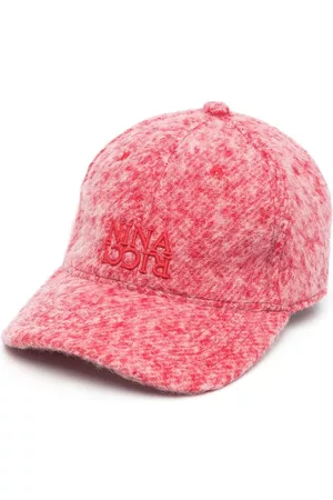 Nina Ricci Women Caps - Embroidered-logo detail baseball cap