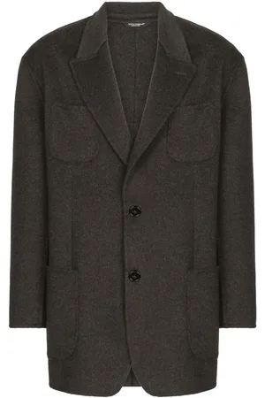 Dolce & Gabbana Oversized cashmere blazer coat