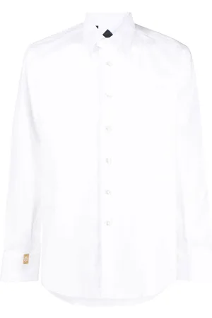 BILLIONAIRE Silver Cut long-sleeved shirt