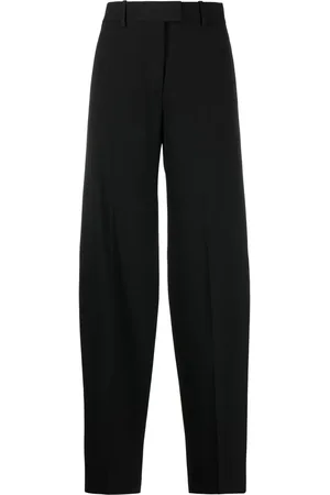 The Attico High-waisted wide-leg trousers