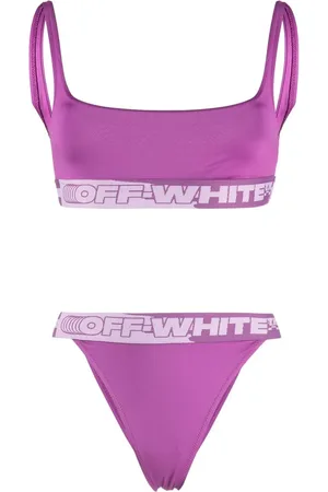 OFF-WHITE Logo tape bikini