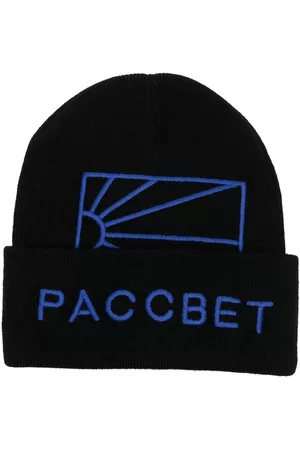 PACCBET Men Beanies - Logo-embroidered beanie