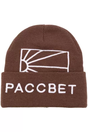 PACCBET Men Beanies - Logo-embroidered beanie