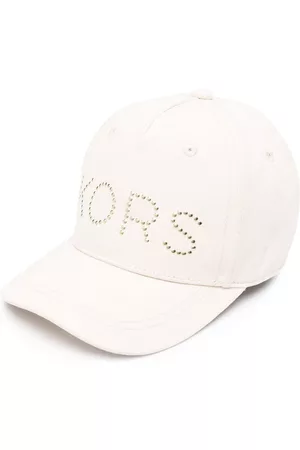 Michael Kors Girls Caps - Logo-stud cotton cap