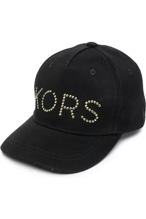 Michael Kors Girls Caps - Studded logo cotton cap