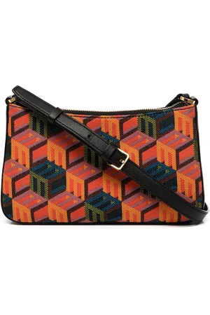 MCM Mini cubic-monogram shoulder bag